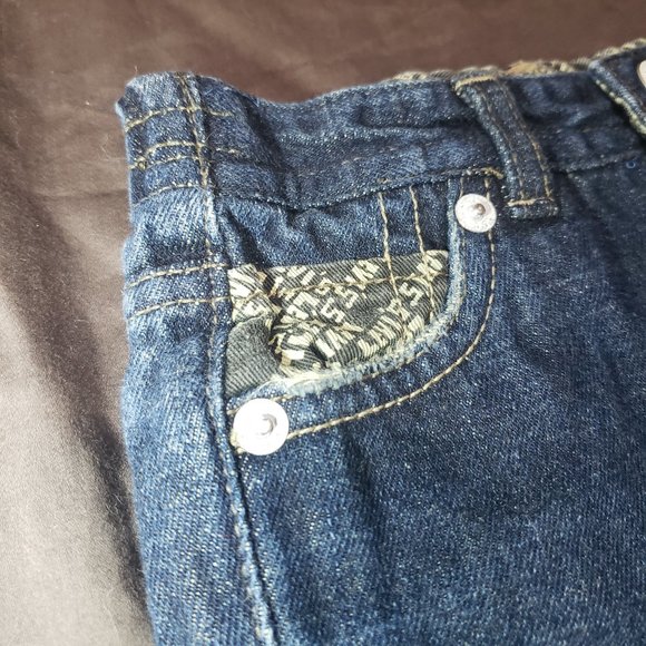 Levi's Blue Jeans Denim Slight Distressed Style Straight Leg 18 Month Size - Picture 4 of 11